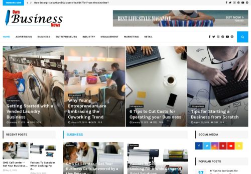 Home - Own Business News