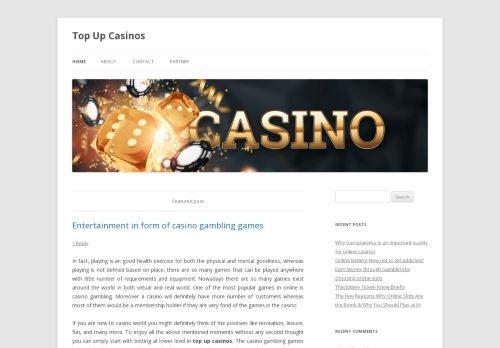 Top Up Casinos
