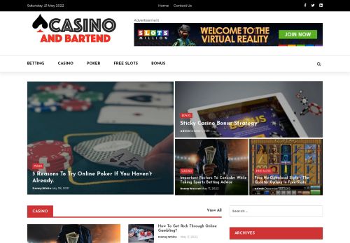 Casino And Bartend | Casino Blog