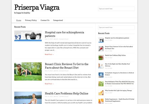 Priserpa Viagra – be happy be healthy