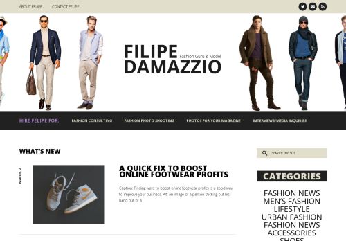 Felipe Damazzio - Fashion Blog