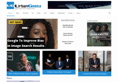 Black News, Technology, Business, Science and Startups I UrbanGeekz