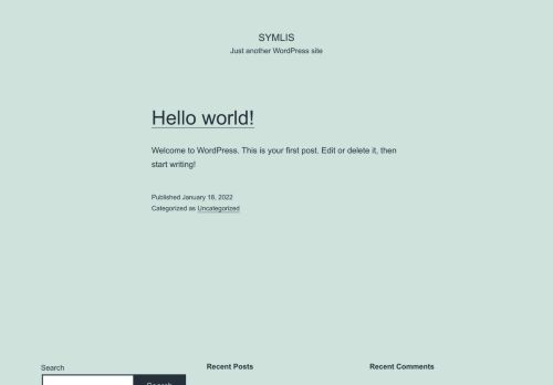 symlis – Just another WordPress site