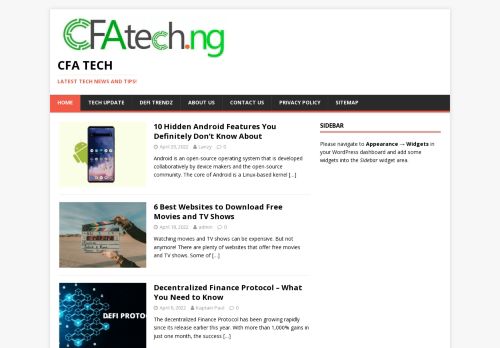 CFA Tech - Latest Tech News And Tips!