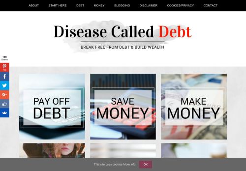 DiseaseCalledDebt.com - Personal Finance Blog, Make Money. Save Money