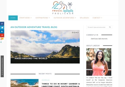 Frugal Frolicker | Conscious Outdoor Travel Blog | Australia & Beyond