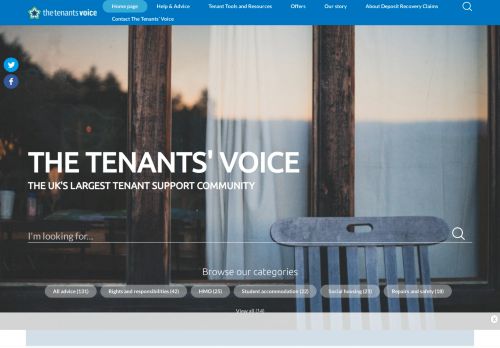 The Tenants Voice - Have a better renting experience !