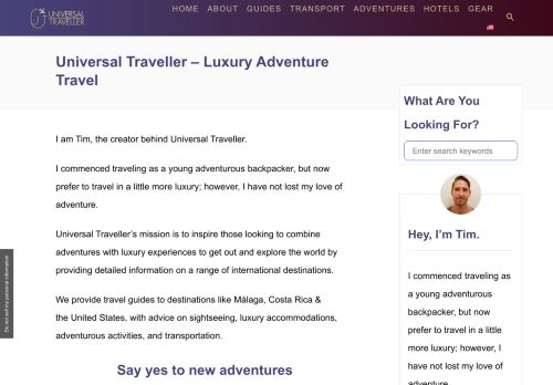 Universal Traveller - Luxury Adventure Travel