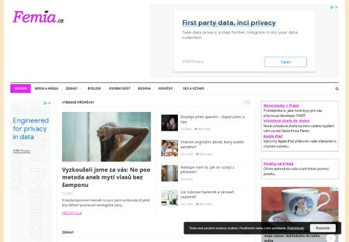 Femia.cz - Zájmový magazín pro ženy