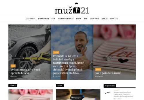 Magazín pro muže 21. století | Muz21.cz
