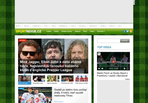 SportRevue.cz – Fotbal, hokej a další sporty