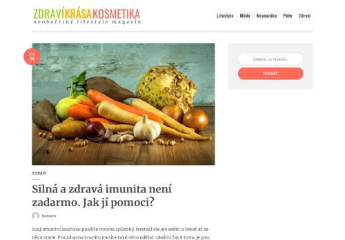 ZdravíKrásaKosmetika.cz – Magazín o zdraví a kráse