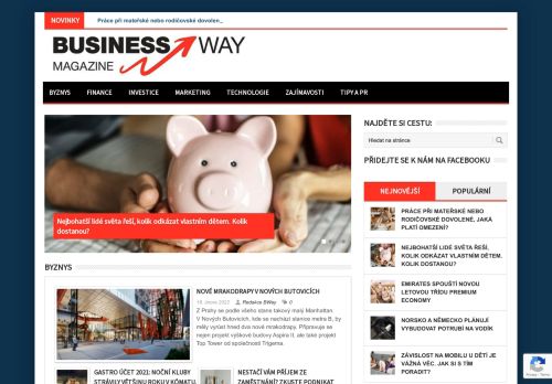 Business Way Magazine | Chytrý pr?vodce sv?tem podnikání a financí.