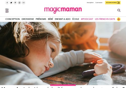 Grossesse, bébé, enfant, adolescent, famille - Magicmaman.com