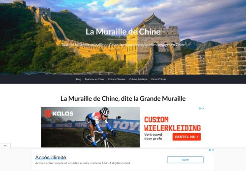 blog - La Muraille de Chine