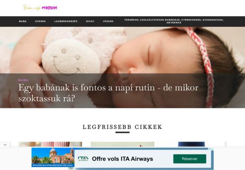 Online baba magazin, baba hírek – Baba info magazin - online baba-mama magazin, baba-mama hírek