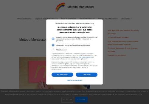 Método Montessori | Web dedicada a la pedagogía Montessori | Método Montessori