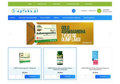 Apteka internetowa i-Apteka.pl - Leki, kosmetyki i suplementy