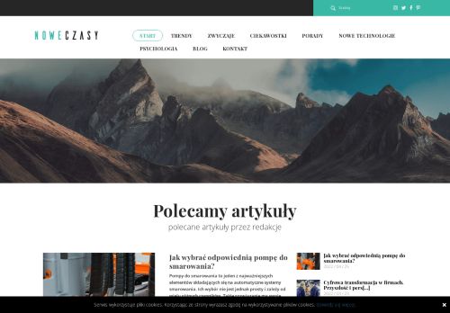 Noweczasy.com.pl - portal o spo?ecze?stwie, trendy, zwyczaje, jak si? zmienia ?wiat, nowe technologie