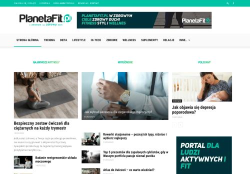 PlanetaFit.pl - NajwiÄ?kszy portal fitness i wellness w Polsce