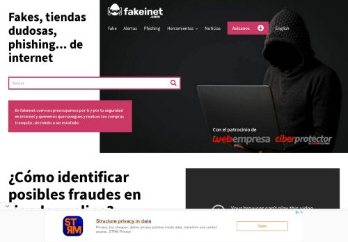 Fakeinet - Fakes, tiendas onlines dudosas y otras hierbas en Internet