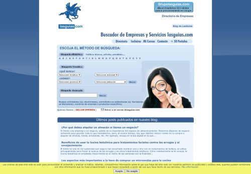 DIRECTORIO DE EMPRESAS Y SERVICIOS LASGUIAS.COM