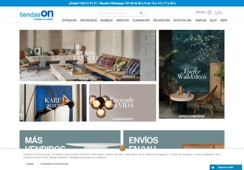 Tienda online de muebles de diseño y decoración