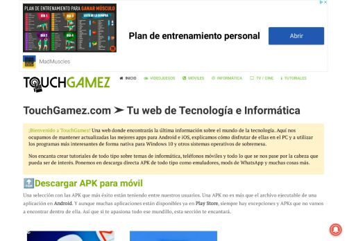 TouchGamez ? Tutoriales y Noticias de Tecnología y Juegos