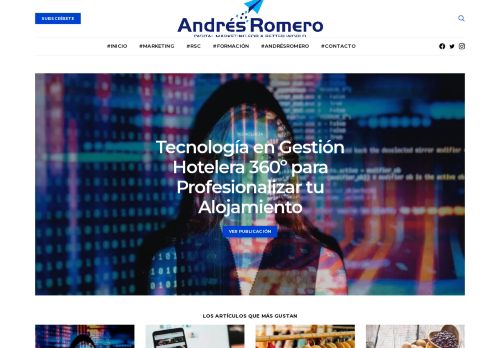 El Blog de Andrés Romero | Marketing Digital para un Mundo Mejor