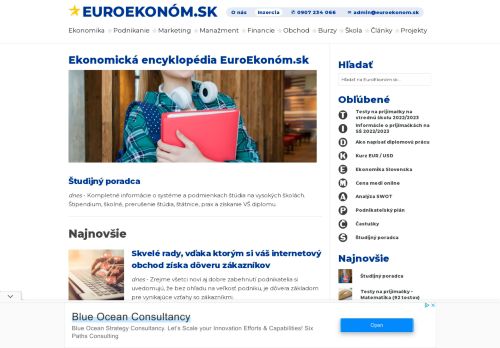 Ekonomická encyklopédia EuroEkonóm.sk - EuroEkonóm.sk