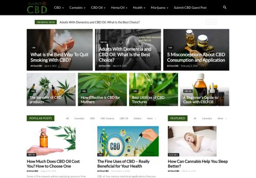 CBD Blog - CBD News & Resource, Marijuana Articles - Alloutcbd.com