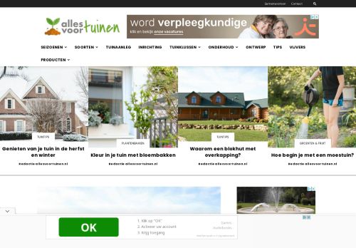 Het meest uitgebreide tuinblog van Nederland - Allesvoortuinen.nl