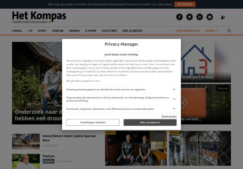 Het Kompas Hardinxveld  - Het Kompas Hardinxveld-Giessendam | Nieuws uit de regio