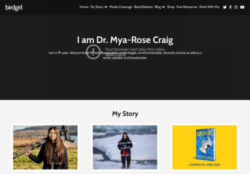 Birdgirl | Dr. Mya-Rose Craig