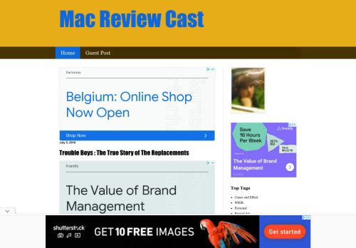 Mac Review Cast