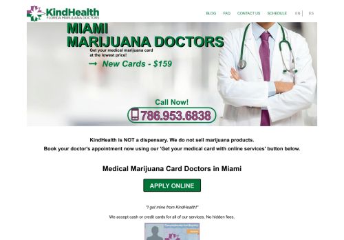 Medical Marijuana Card Doctors Miami | Med Cards

