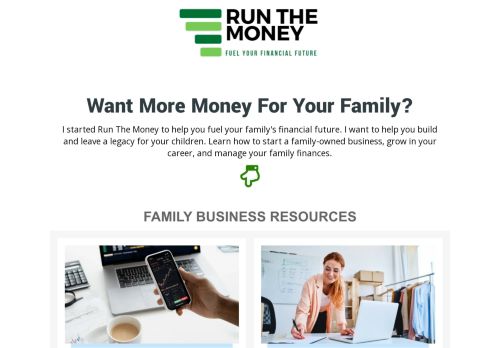 Run The Money - Make More Money | Fuel Your Financial Future | Career
