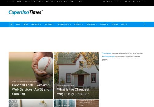 Homepage - CupertinoTimes

