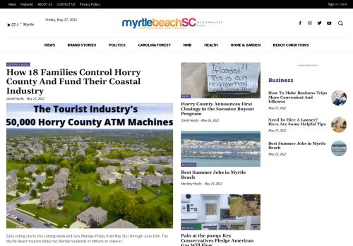 MyrtleBeachSC | Horry County | South Carolina | Myrtle Beach Local News
