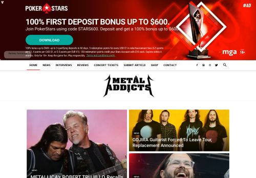 Metal Addicts | Latest Metal News, Reviews, Interviews
