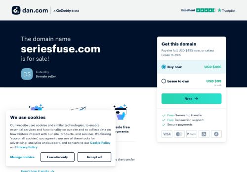 The domain name seriesfuse.com is for sale