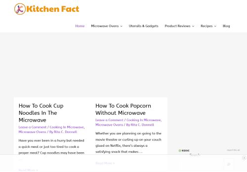 Kitchen Fact - Reviews Tips and Tricks from Experts
