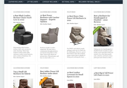 Home • Recliners Guide
