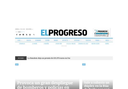 El Progreso de Lugo: Periódico líder de Lugo y su Provincia
