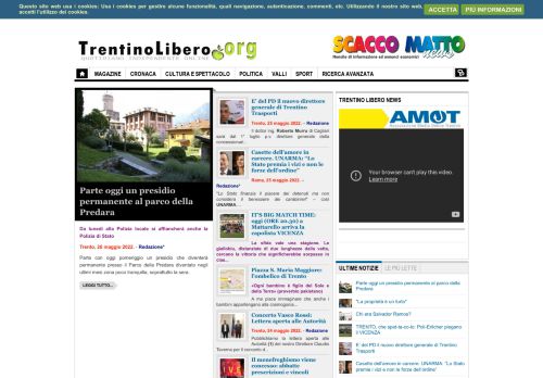 Trentino Libero - Quotidiano indipendente on line
