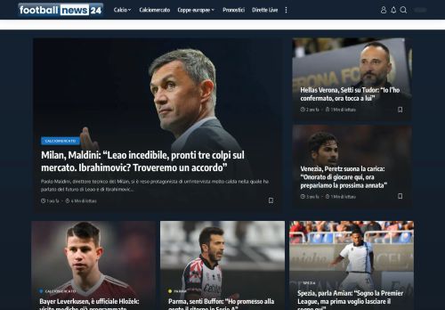 Footballnews24.it - Immergiti nel calcio - Testata Giornalistica
