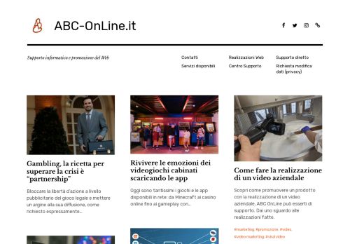 ABC-OnLine.it - Supporto informatico e promozione del Web
