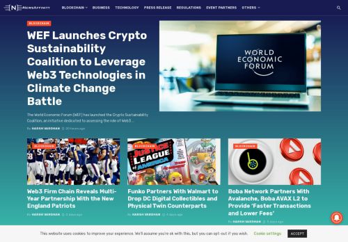 NewsAffinity – Latest Top Stories, Blockchain and Technology News | NewsAffinity