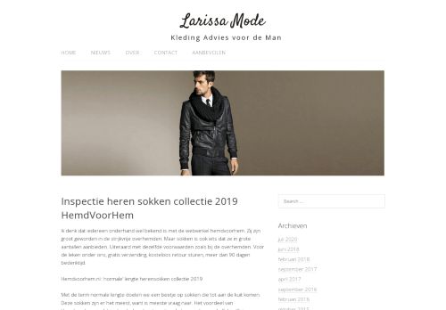 Inspectie heren sokken collectie 2019 HemdVoorHem - Larissa Mode