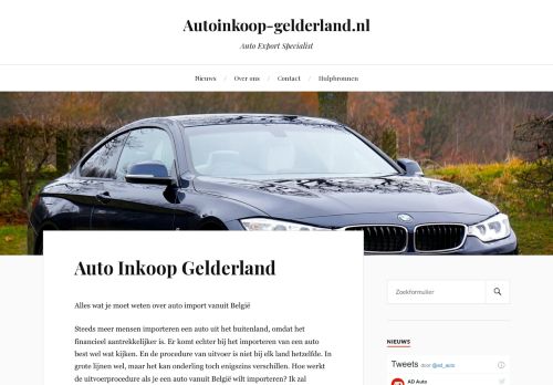 Auto Inkoop Gelderland - Autoinkoop-gelderland.nl